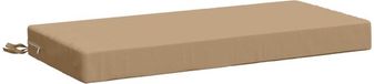 vidaXL Bankkussen SOEST 100% Polyester Zand 80 x 40 x 8 cm
