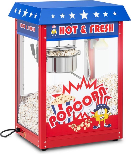 Royal Catering Popcornmachine - Amerikaans design