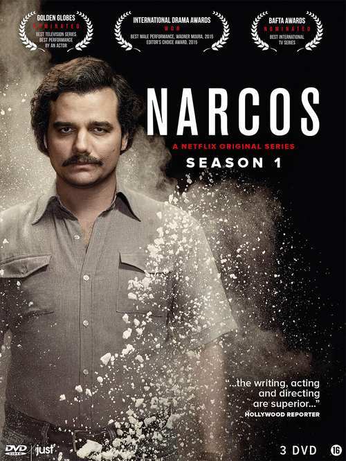 JUST ENTERTAINMENT DVD Narcos - Seizoen 1 NL dvd