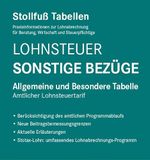 Tabelle, Lefebvre Stollfuß Tabelle, Lohnsteuer 2026 Sonstige Bezüge Sonderausgabe Juli