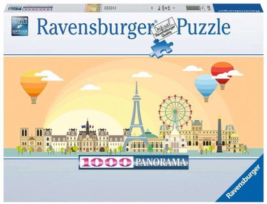 Ravensburger Puzzel Een dag in Parijs - 1000 stukjes