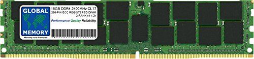 GLOBAL MEMORY 16GB DDR4 2400MHz ECC RDIMM Server RAM