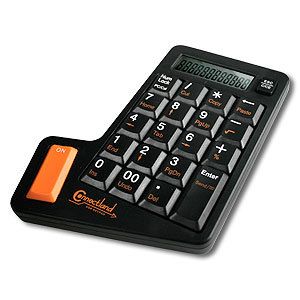 Connectland CL-PAVE-LK-10C-BK Numeriek toetsenbord Zwart
