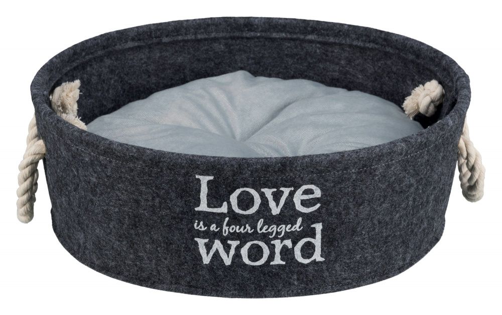 TRIXIE Lian Hondenmand - Grijs - Rond - 37 cm