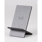 Clairefontaine RHODIA 194405C - Support pour Téléphone Mobile Corail - 8x8,5x13 cm - Extérieur Simili Cuir - Collection Home Office Rhodiarama - Organisation de Bureau & Rangement Design