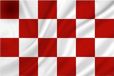 Merkloos / Sans marque Noord-Brabant 2x Luxe Brabantse Vlag - Polyester - 100 x 150 cm