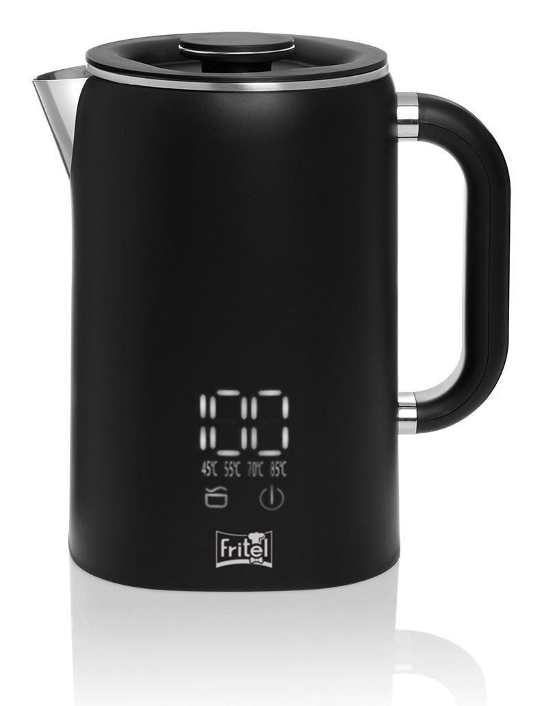 FRITEL WK 2595 - Waterkoker - 1.7L - 1500W - Mat Zwart & Chroom