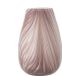 Bloomingville Vaas glas roze Ennis 22cm