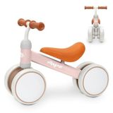 Interbaby Loopfiets zonder pedalen, veilige loopwagen voor baby's van 12 tot 36 maanden, ideaal en grappig cadeau voor de eerste verjaardag, roze