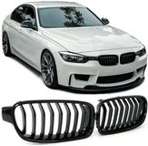 No Name Sport Grill Nieren Bmw F30 F31 F35 3 Serie Glans Zwart M3 Look Enkel look 316i 320i 328i 330i 335i 340i 320D 330D 335D Touring LCI Styling