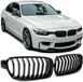 No Name Sport Grill Nieren Bmw F30 F31 F35 3 Serie Glans Zwart M3 Look Enkel look 316i 320i 328i 330i 335i 340i 320D 330D 335D Touring LCI Styling