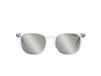Dior Indior S1f Lunettes de soleil homme transparent géométrique gris 64mm