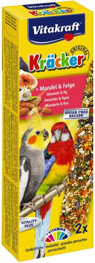 VITAKRAFT Valkparkietkracker 2 in 1 Fruit - Vogelsnack