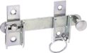 Alberts 845445 slaggrendel | met vastzet-voorziening | galvanisch verzinkt, gechromateerd | afmetingen 120 x 65 mm | Set van 20