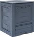 vidaXL Compostbak 260 L 60x60x73cm Grijs