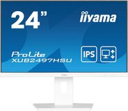 iiyama ProLite XUB2497HSU-W2 - 24 inch Full HD IPS Monitor - 100Hz, USB-hub, Adjustable Height - White