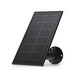 Arlo Arlo Pro zonnepaneel, 2,4 m kabel, zwart, weersbestendig, compatibel met Pro 3, Pro 4 (+XL), Pro 5, Floodlight, Ultra 2 (+XL), Go 2, camera's 24/7 opgeladen - Arlo Gecertificeerd Accessoire, VMA5600B