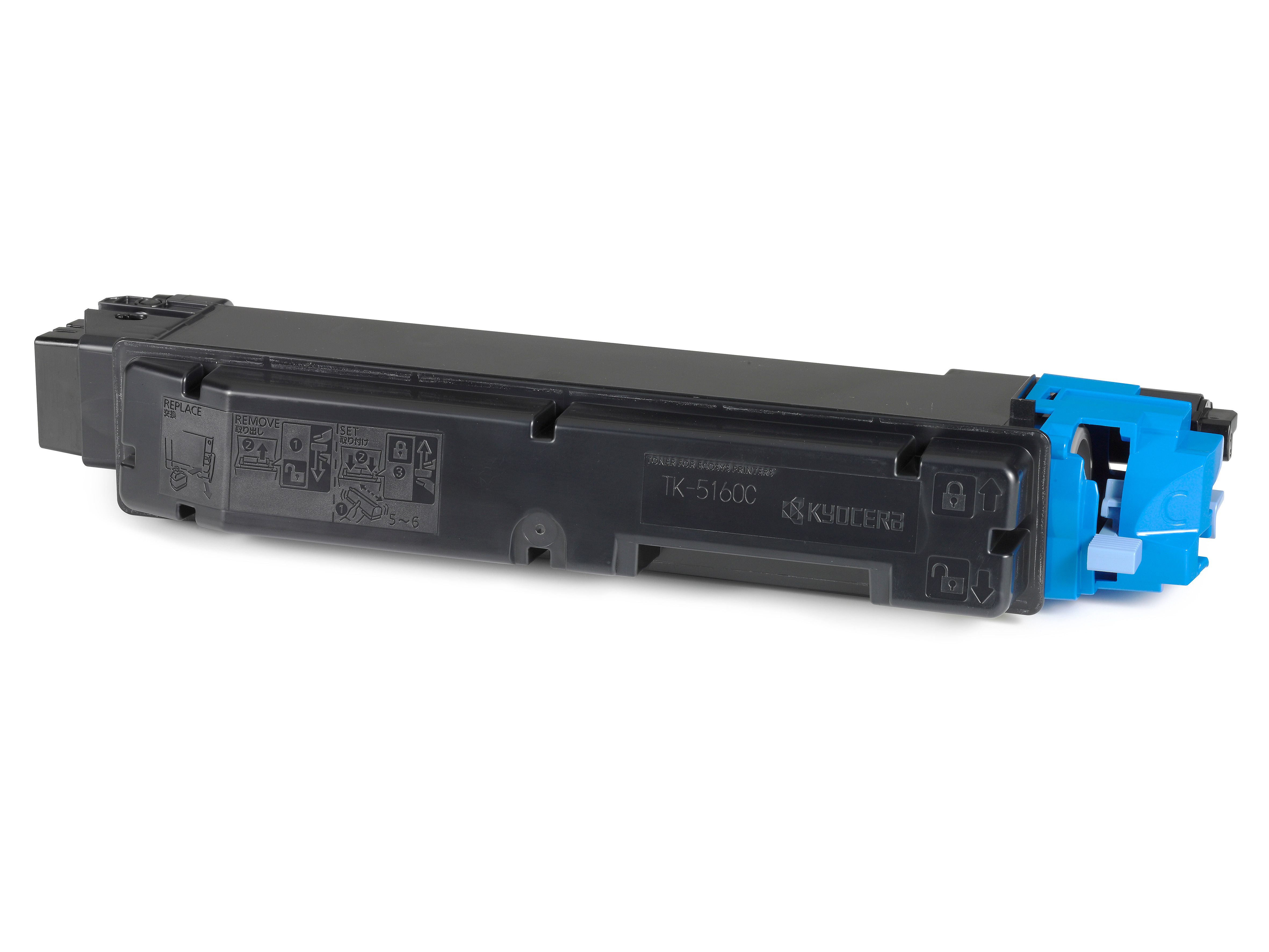 Kyocera TK-5160C toner cartridge cyaan voor ECOSYS P7040cdn
