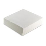 MORIGAMI Servet 40 x 40, 2-laags, 1/4 gevouwen, 50 servetten, punt-punt, wit (SER42104102)