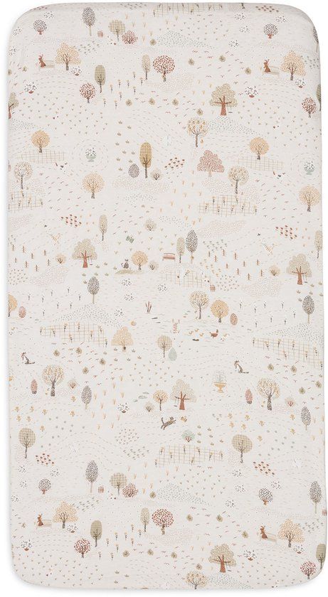 Jollein Hoeslaken Wieg - 40/50x80/90cm - Jersey - Tiny Park