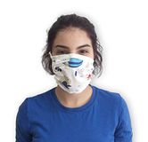 Hilding Sweden Model11 10 stuks gezichtsmaskers 100% katoen motief droommasker wasbaar
