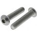 Rs Pro - Vis à tête cylindrique M5 x 25mm, acier inoxydable (boîte de 50)