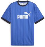 Puma Ess Striped T-shirt Met Korte Mouwen Blauw XL Man