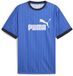 Puma Ess Striped T-shirt Met Korte Mouwen Blauw XL Man