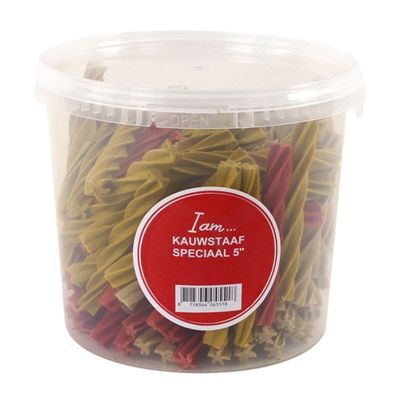 I.AM+ dentalstick kip/lam/rund - 1120 g