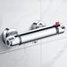 Merkloos PromoHome Thermostatische Douche- en Badkraan Chroom