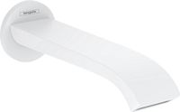 Hansgrohe Vivenis baduitloop mat wit - Losse kraan - Modern - RVS - 5 jaar garantie