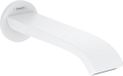 Hansgrohe Vivenis baduitloop mat wit - Losse kraan - Modern - RVS - 5 jaar garantie