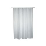 MSV 143030 Anneaux de rideau de douche Polyester Noir, Blanc