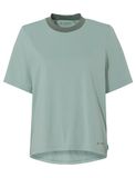 Dames VAUDE Women's Loamer Shirt, dusty fern, Korte mouw, Maat XL