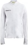 Craft Craft Evolve Full Zip Sportvest - Maat 140 - Unisex - Wit