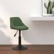 Maison Exclusive - Tabouret de bar en velours vert foncé
