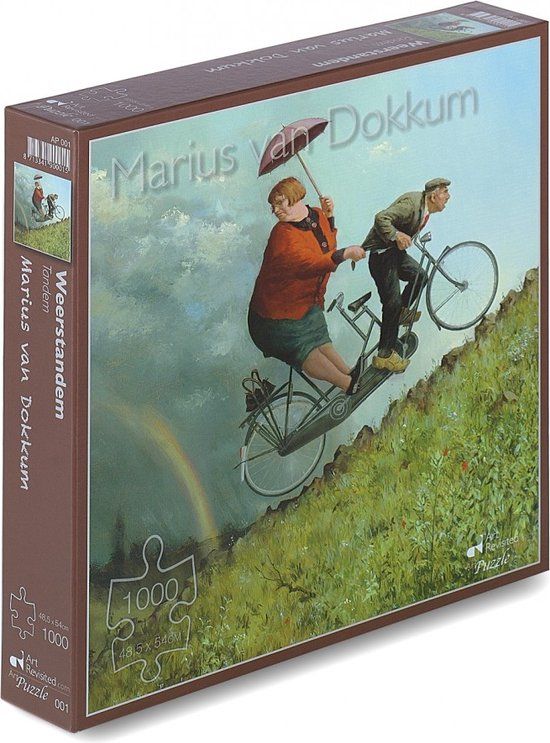 Art Revisited Puzzel Marius van Dokkum - Weerstandem - 1000 stukjes
