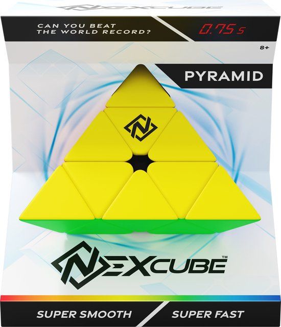 Goliath Nexcube Pyramid - Speed cube - Driehoekige Kubus - Pyraminx
