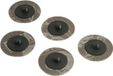 HAZET Disques de ponçage Ø 50 mm grain 80 9033-11-S080 5 pièces