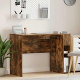 Maison Exclusive - Bureau, chêne fumé, fibre de bois, 109 x 50 x 78 cm