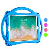 TopEsct Kinderbeschermhoes voor iPad 9,7 inch, schokbestendig, compatibel met iPad 6/5/Air 2/Air 1/Pro 1, maximale bescherming van siliconen (blauw)