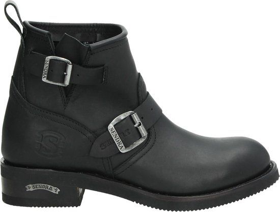 Sendra 2976 Carol dames laars - Zwart - Maat 39