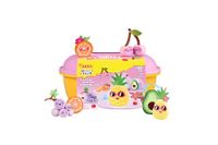 Jovi Play&Fun Sweet fruitkleiset, 24 tabletten à 15 g, 3 sjablonen met uitsparingen en 3 modelleergereedschappen, cadeaus en knutselwerk voor kinderen vanaf 3 jaar (2202)