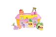 Jovi Play&Fun Sweet fruitkleiset, 24 tabletten à 15 g, 3 sjablonen met uitsparingen en 3 modelleergereedschappen, cadeaus en knutselwerk voor kinderen vanaf 3 jaar (2202)