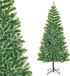 HOMCOM Sapin de Noël 100x100x210cm PET Vert