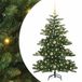 vidaXL - Kunstmatige - Hinged - Kerstboom - Groen - 150 - cm - PVC - en - Staal