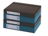 Pardo 263003 projectordner kunststof rug 30 sluiting, rubber blauw