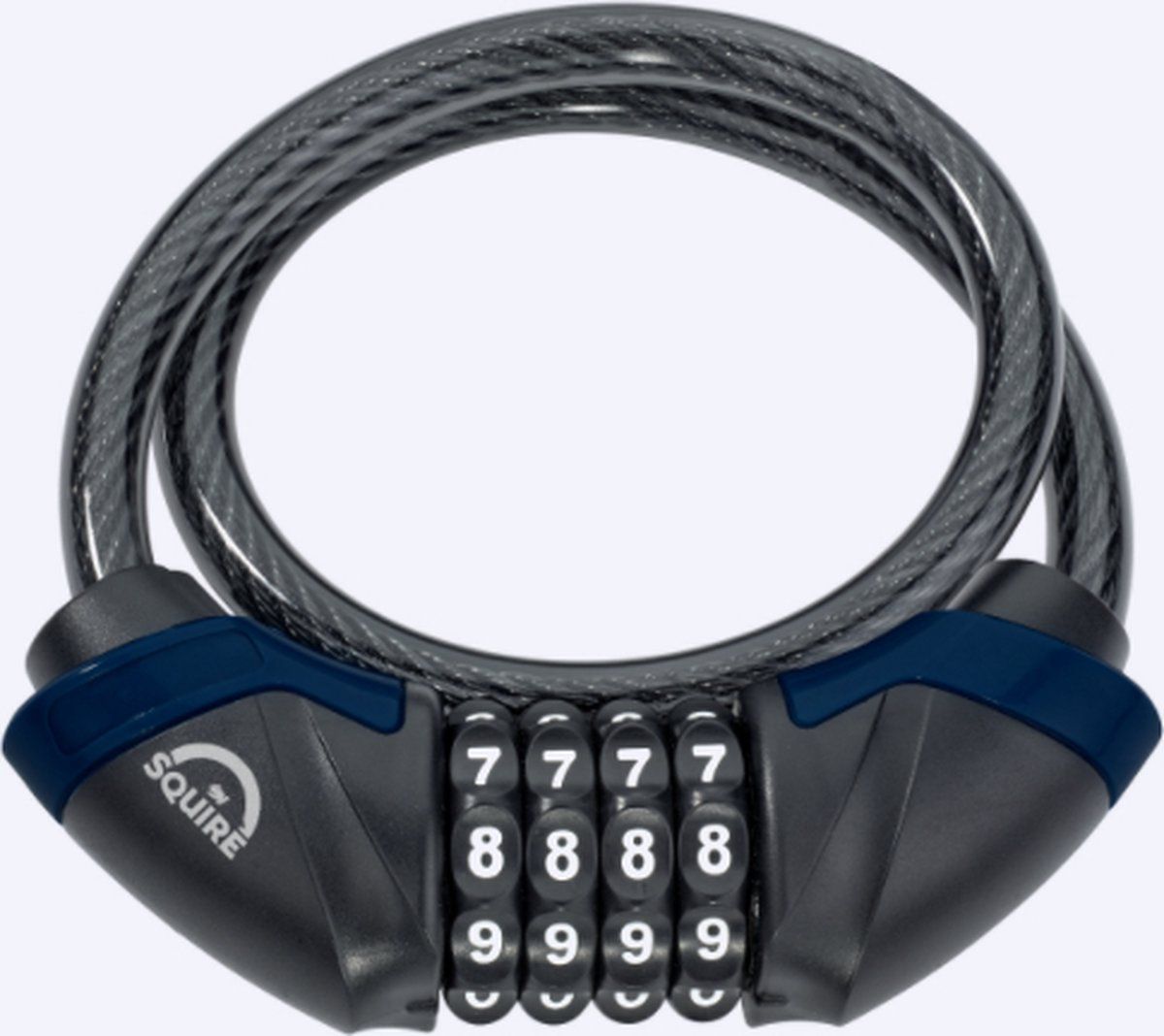 Squire Kilda 10/600 - Fietsslot met combinatie - 2021 model