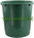 Graf kunststof regenton rond 210 ltr met deksel