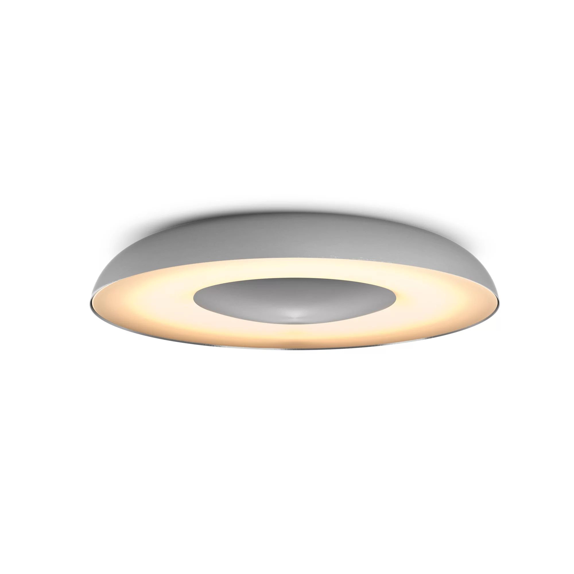 Philips Hue Still - Smart LED Plafondlamp - White Ambiance - Aluminium - Bluetooth - Incl. Dimmer Switch